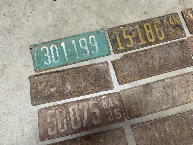 1920s Kansas license plates - Nex-Tech Classifieds