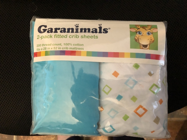 garanimals crib sheets