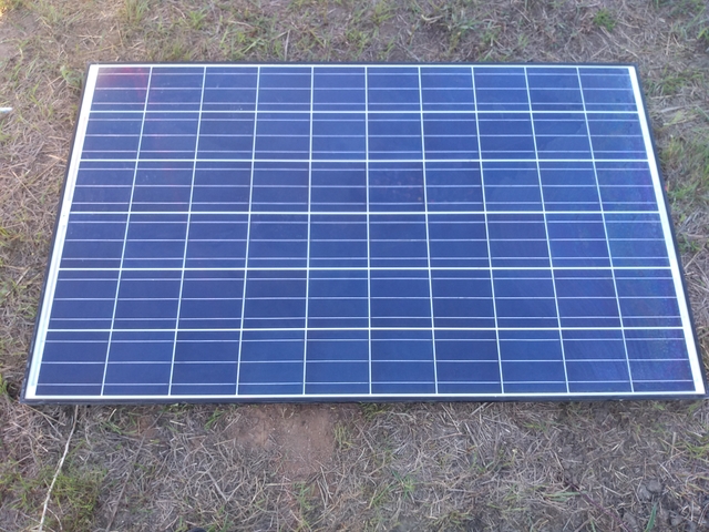 24 volt solar panel 250 watts good used shape - Nex-Tech Classifieds