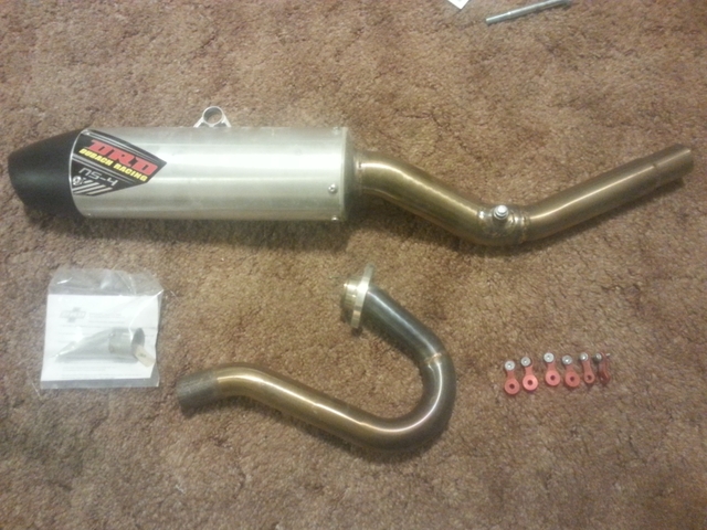 2009 yz450f deals exhaust