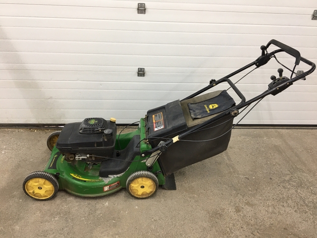 john deere self propelled push mower