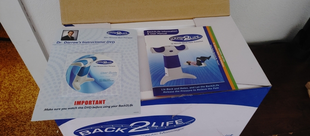 Backlife Continuous Motion Massager Machine for Lower Back Pain