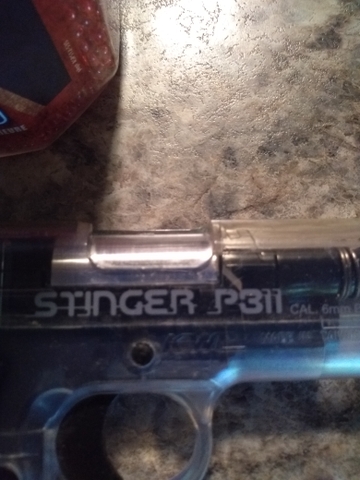 Stinger P311 spring powered air soft gun and jar of premium - Nex-Tech  Classifieds