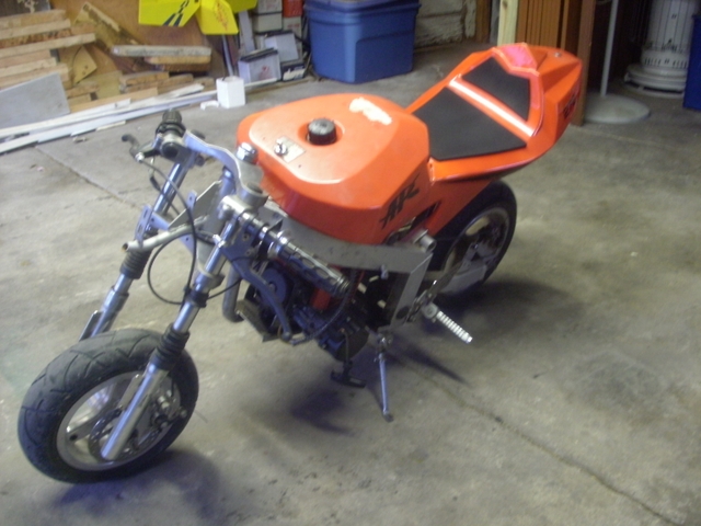 gas powered mini crotch rocket