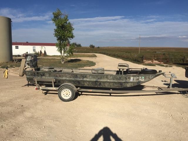 War eagle hunting boat w mud motor - Nex-Tech Classifieds