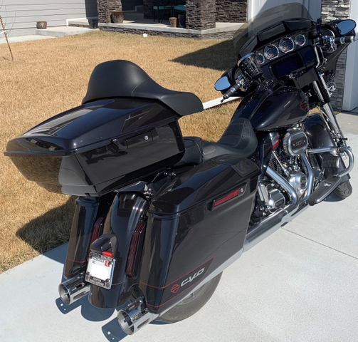 detachable tour pack for street glide