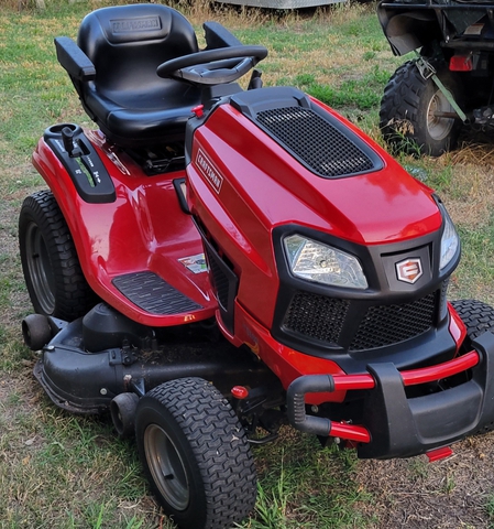 Craftsman riding mower outlet 48 inch deck