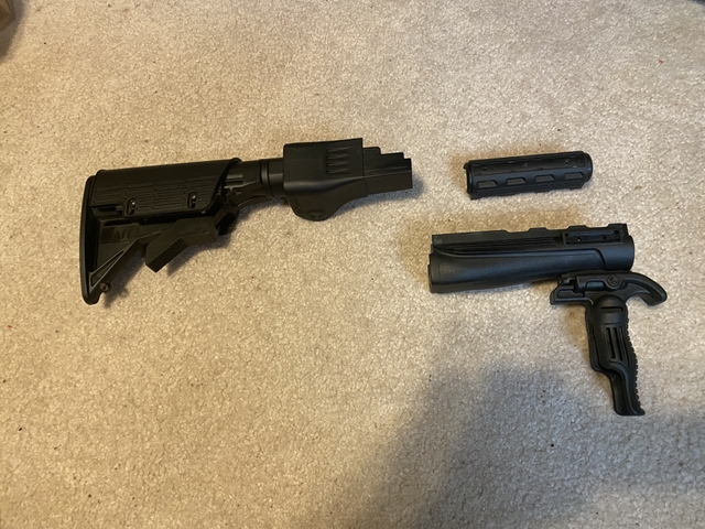 AK-47/74 folding M4 style stock and hand guards - Nex-Tech Classifieds