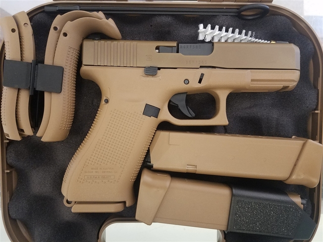 Glock 19 Gen 5 Coyote Tan * - Adelbridge & Co. Gun Store