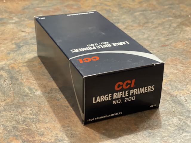 CCI Large Rifle Primers #200 Box of 1000 (10 Trays of 100) - Nex-Tech  Classifieds
