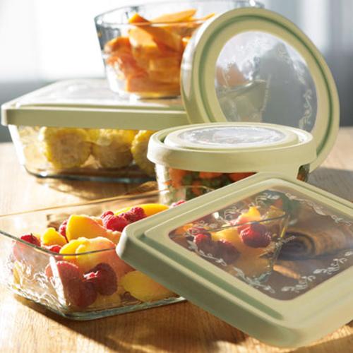 Printed Nesting Seal Tight Lunch Containers, Household