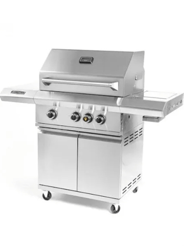 Stainless BBQ Grill w/ propane tank - Nex-Tech Classifieds