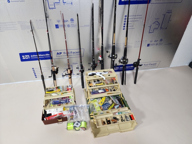 FISHING RODS AND TACKLE BOXES FOR SALE - Nex-Tech Classifieds