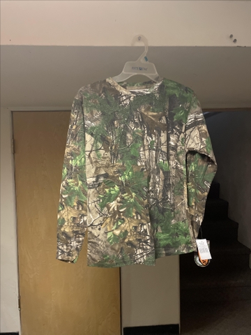 Camo xl boys long sleeve hunting shirt new - tags - Nex-Tech Classifieds