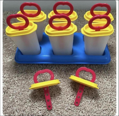 Tupperware 6pc. Popsicle Molds with Sticks - Sears Marketplace