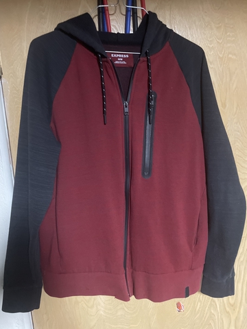 Men’s medium hooded express jacket hoodie mint condition - Nex-Tech ...