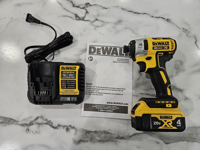 Dewalt 20v outlet xr 4ah