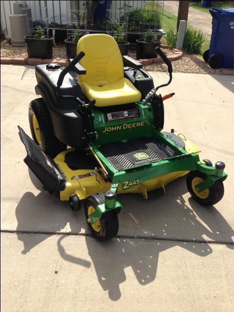 John Deere EZtrak Z445 Mower Nex Tech Classifieds