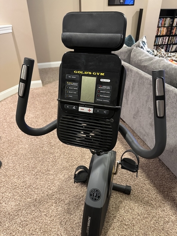 Gold’s Gym Exercise Bike - Nex-Tech Classifieds