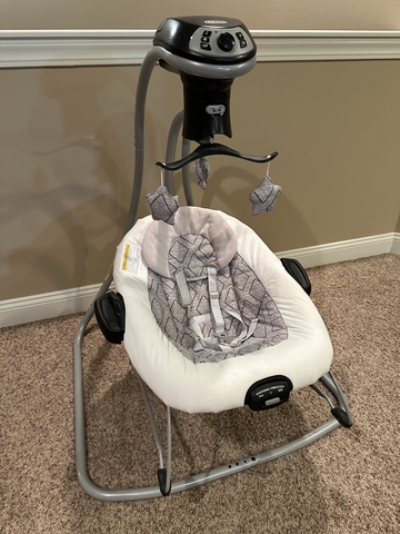 Graco baby swing w/ detachable bouncy seat - Nex-Tech Classifieds