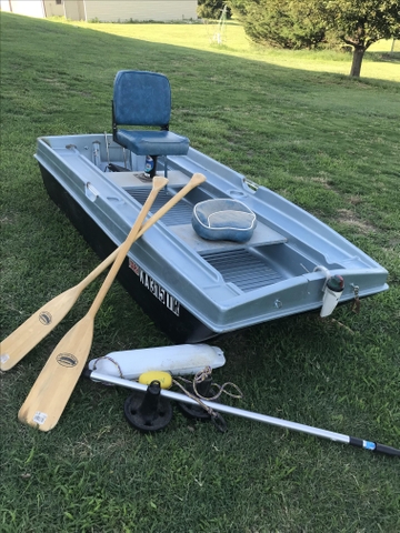 SOLD - 2 person fishing boat
