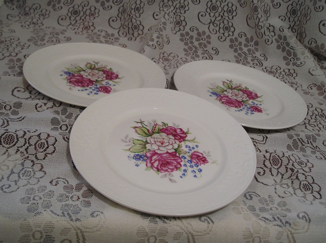 3 VINTAGE ROSE MARIE PLATES - Nex-Tech Classifieds