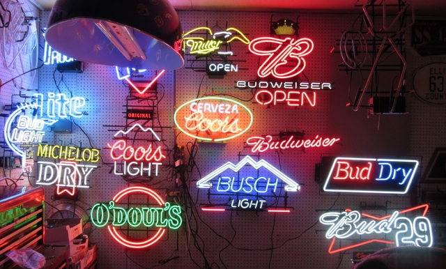 Sold Bud Light Nfl Football Beer Neon Lighted Sign