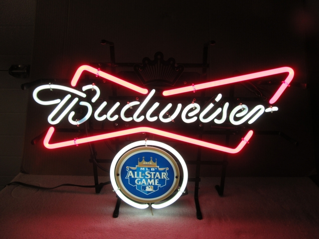 Budweiser 2012 MLB All-Star Game Neon Sign - Nex-Tech Classifieds