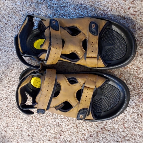 mens golf sandals