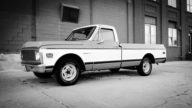 1971 Chevrolet C10 Custom Medium Blue - Nex-Tech Classifieds