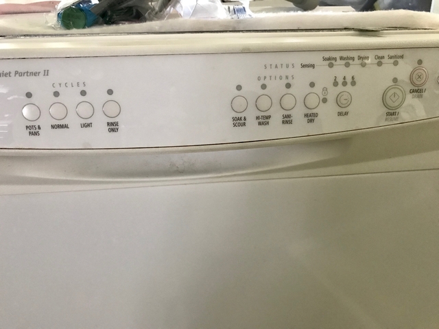 whirlpool dishwasher quiet partner ii