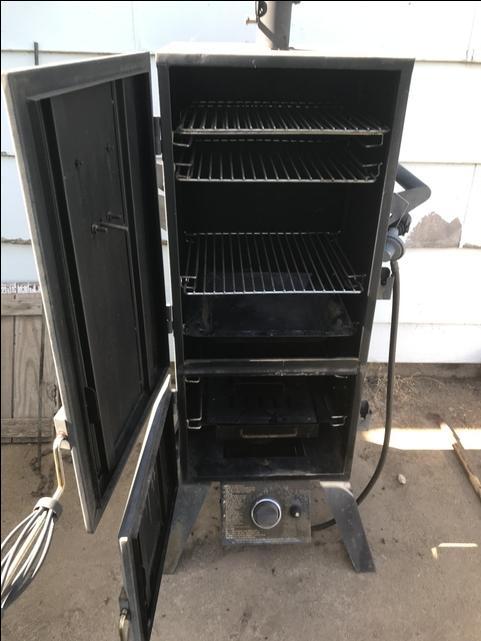 Master forge propane smoker sale