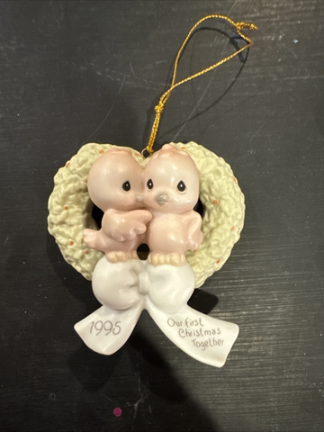 Our first Christmas together 1995 precious moments ornament - Nex-Tech ...