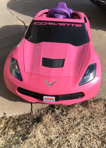 barbie corvette car