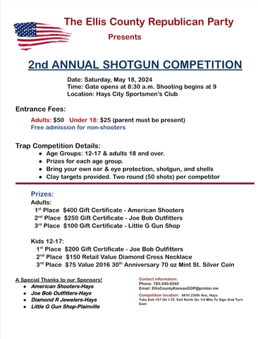 2nd Annual Shotgun Competition - Nex-Tech Classifieds