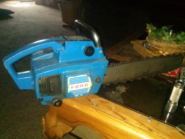 Rare very COLLECTABLE FORD CHAINSAW - Nex-Tech Classifieds