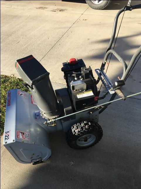 Sears Craftsman Snow Blower SOLD! - Nex-Tech Classifieds