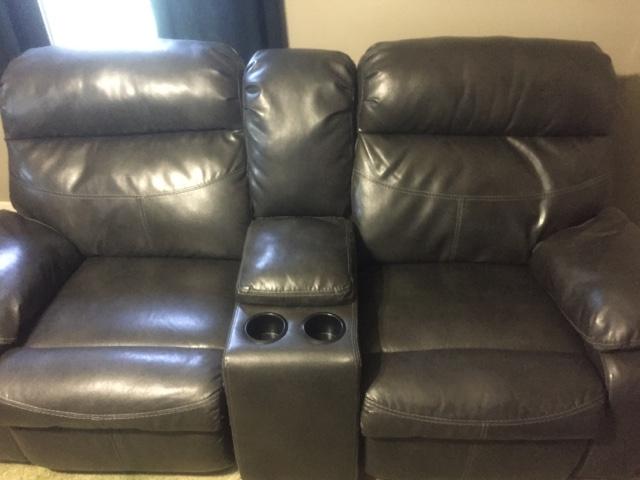 Leather couch and love seat - Nex-Tech Classifieds