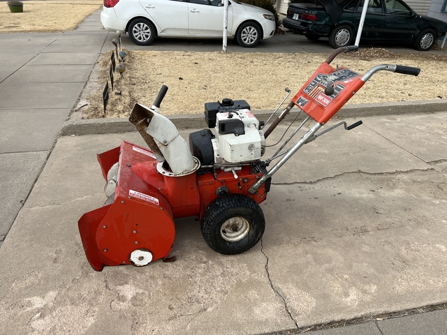 8hp 26” Snowblower - Nex-Tech Classifieds