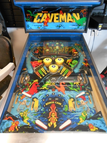 caveman pinball machine