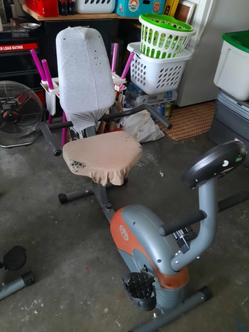 Used recumbent exercise online bike