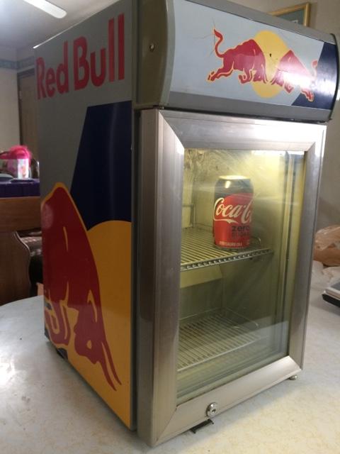 Red Bull Mini Fridge refrigerator