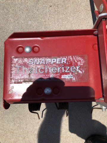 Snapper thatcherizer for discount sale