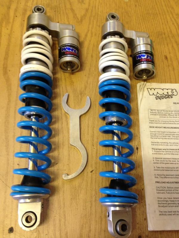 Honda TRX 250R Works triple rate front shocks Nex Tech Classifieds