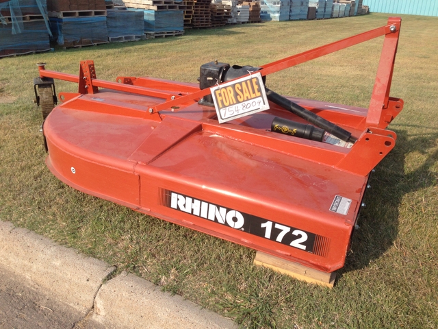 2008 Rhino Model 172 Bush Hog - Like New - Nex-Tech Classifieds