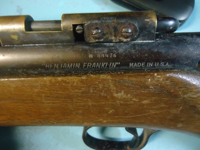benjamin franklin air rifle model 310