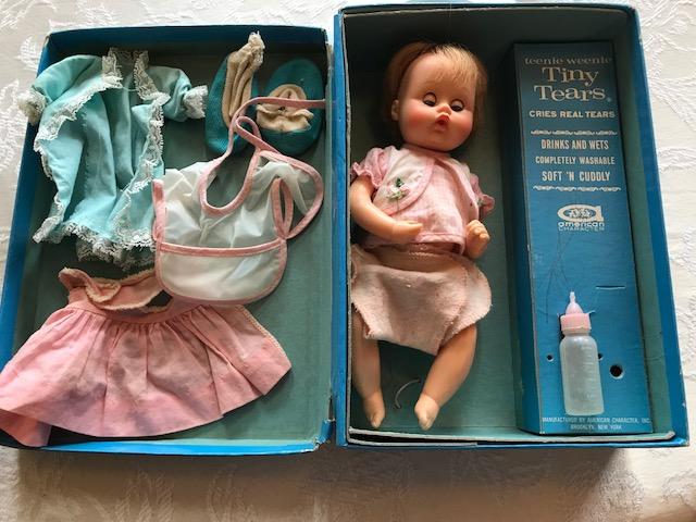 tiny tears doll 1960