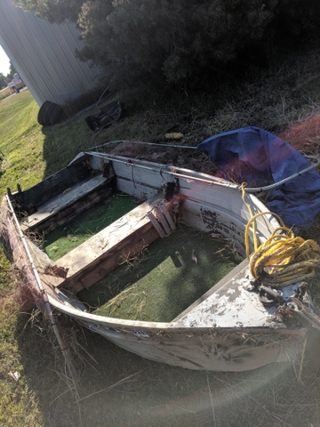 10 ft Jon boat with accessories