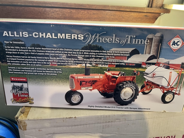 ALLIS CHALMERS FIRESTONE D 15 WITH SPRAYER - Nex-Tech Classifieds