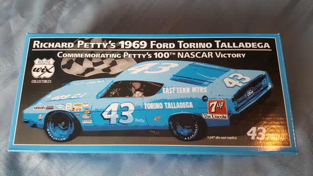 Wix Richard Petty's 1969 Ford Torino Talladega diecast car - Nex